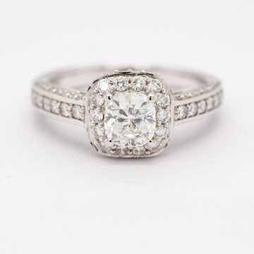 14KW 1.5 TW SIMON G BRIDAL RING I-I1
.55CT CTR
N1443