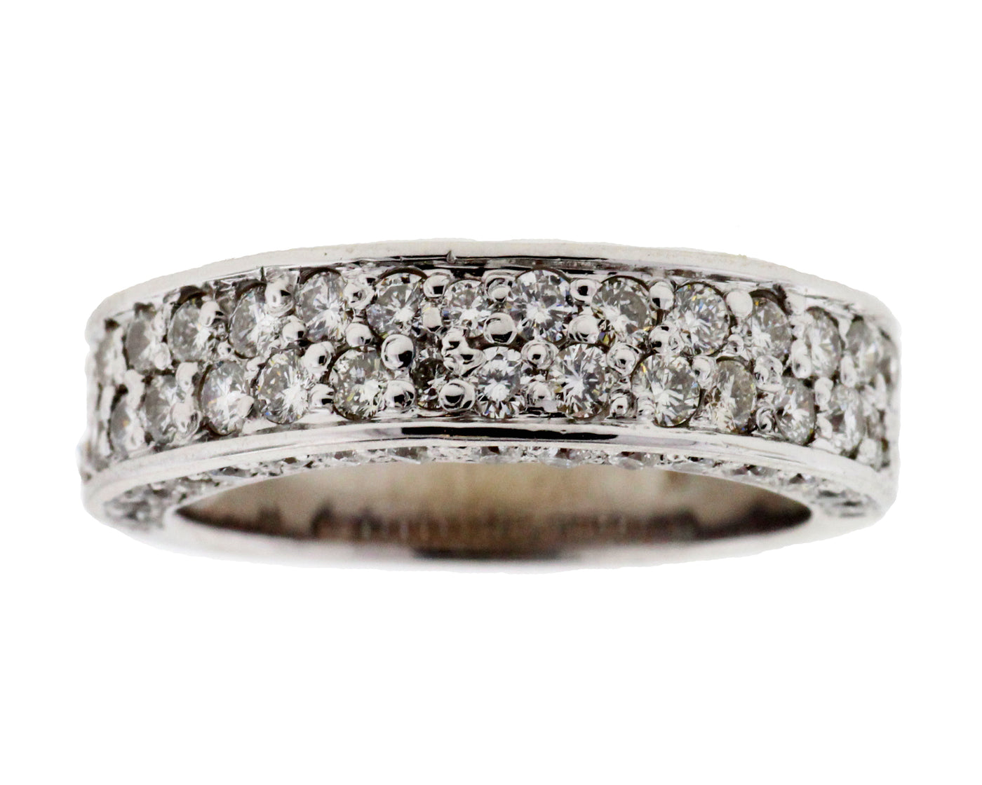 14KW 1.25CTTW DIAMOND ANNIVERSARY RING image