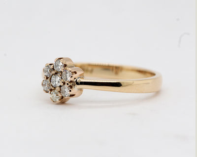 Estate 14KY .25 Cttw Diamond Ring