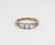 Estate 14KW .50 Ctw Diamond Ring H in Color and SI2 in Clarity