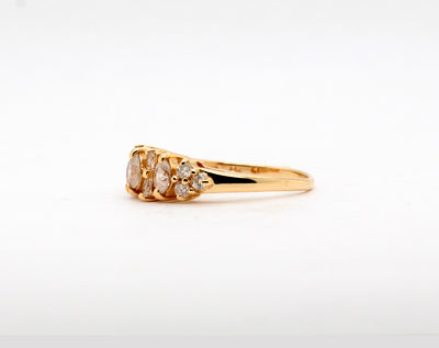 Estate 14KY 1.00 Cttw Diamond Fashion Ring