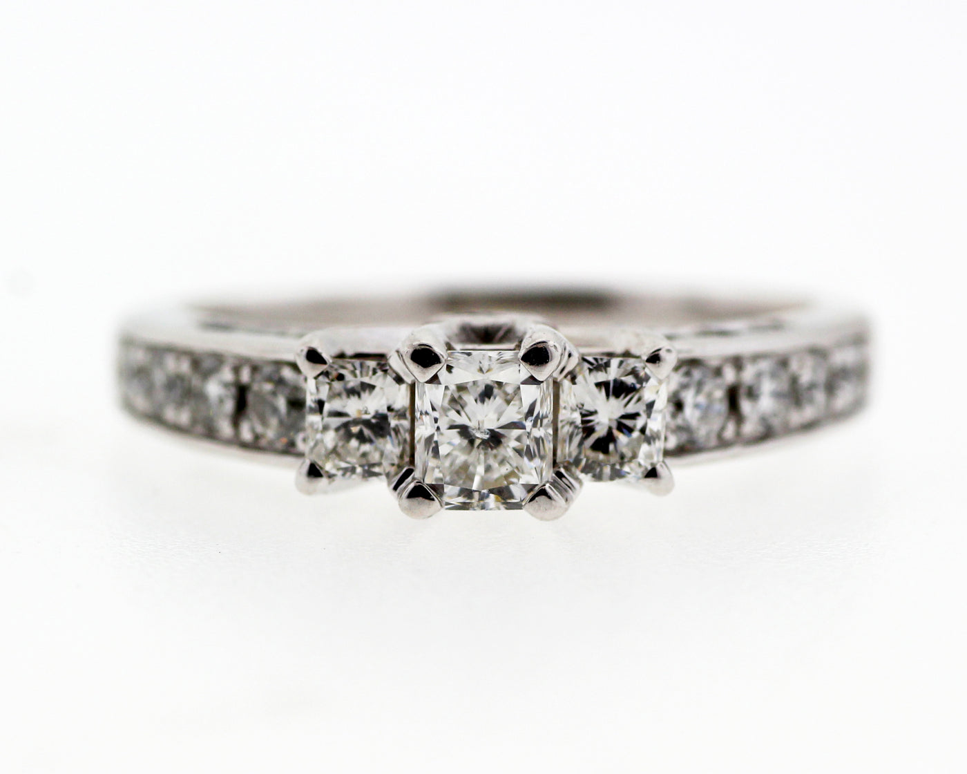 14KW 1.48CTTW DIAMOND ENGAGEMENT RING image