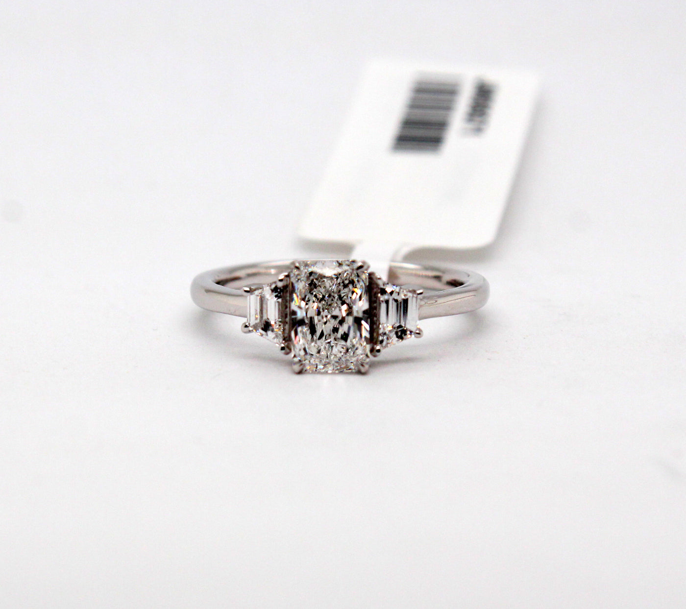 14KW 1.43 Cttw Lab Grown Diamond 3 Stone Ring