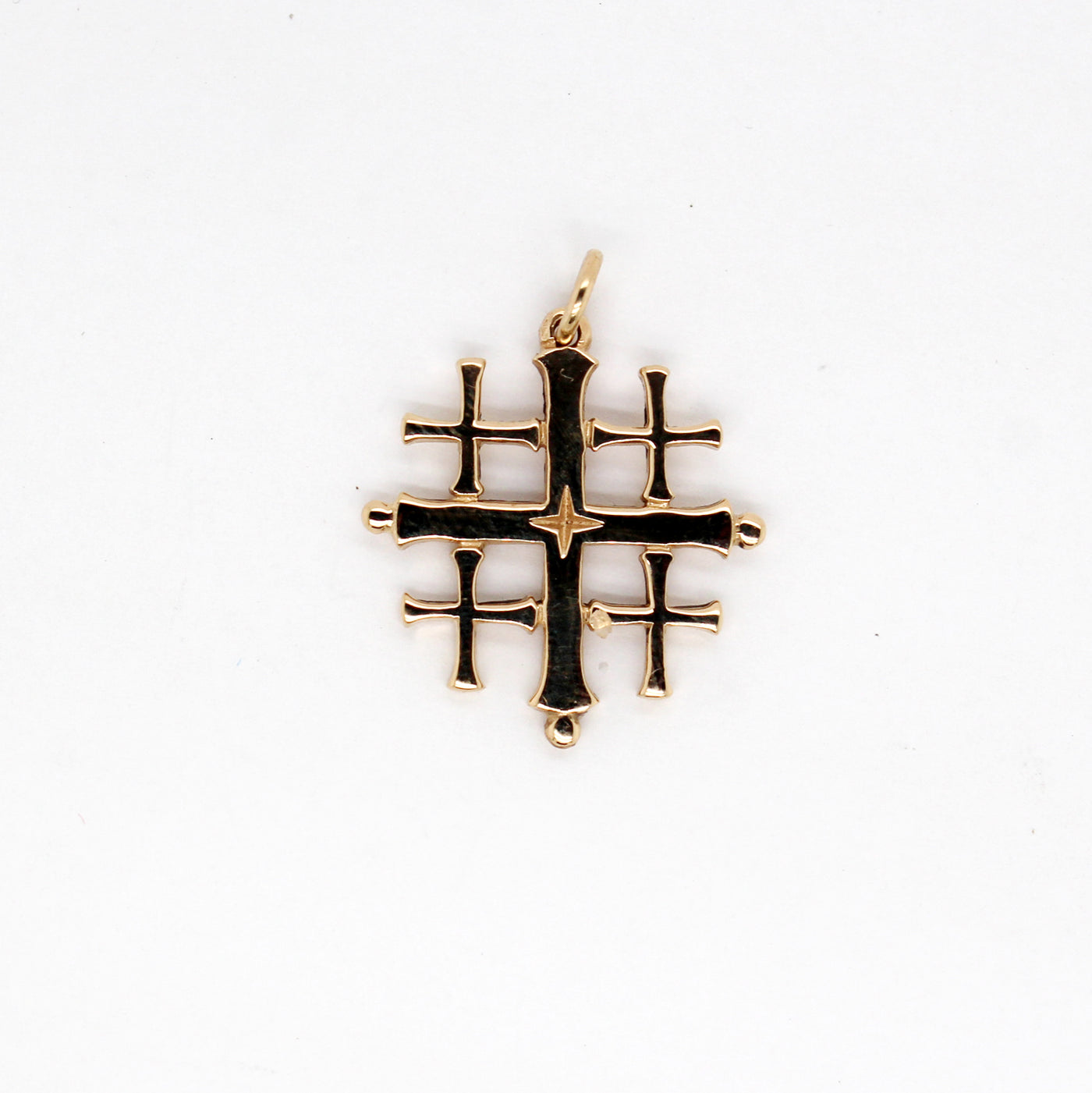 14KY James Avery Cross Charm