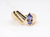 Estate 14KY Tanzanite and Diamond Ring
