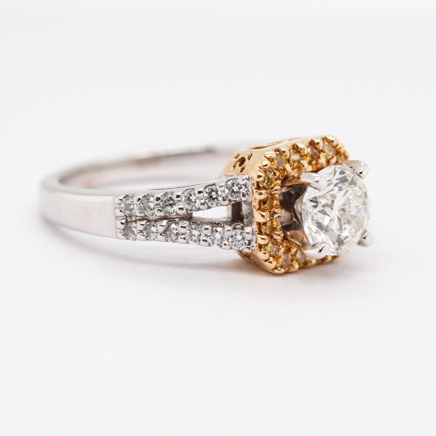 14KT 1.64CTTW Diamond Engagement Ring