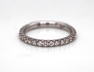 14KW .60 CTTW DIAMOND WEDDING BAND