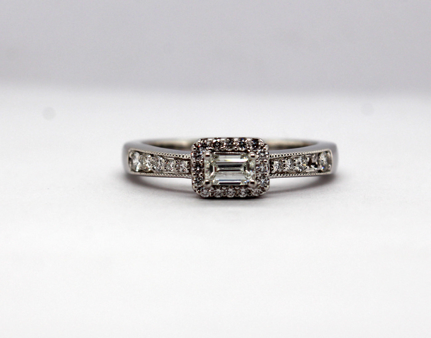Estate 14KW .50 Cttw Diamond Engagement Ring