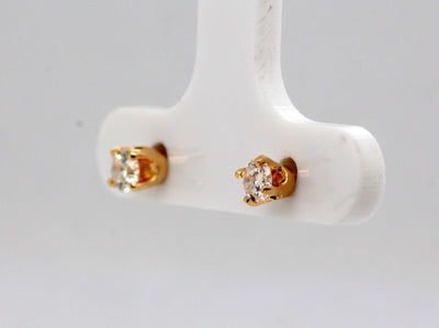 14KY .30 Cttw Diamond Stud Earrings image