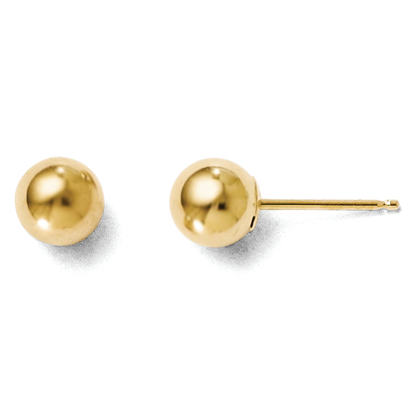 14KY 5MM POLISHED BALL POST EARRINGS
16Z