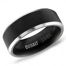 CROWN BLACK COBALT GENTS BAND CBB-7003