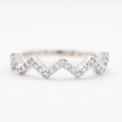 14KW .29 CTTW DIAMOND RING, GH-SI1