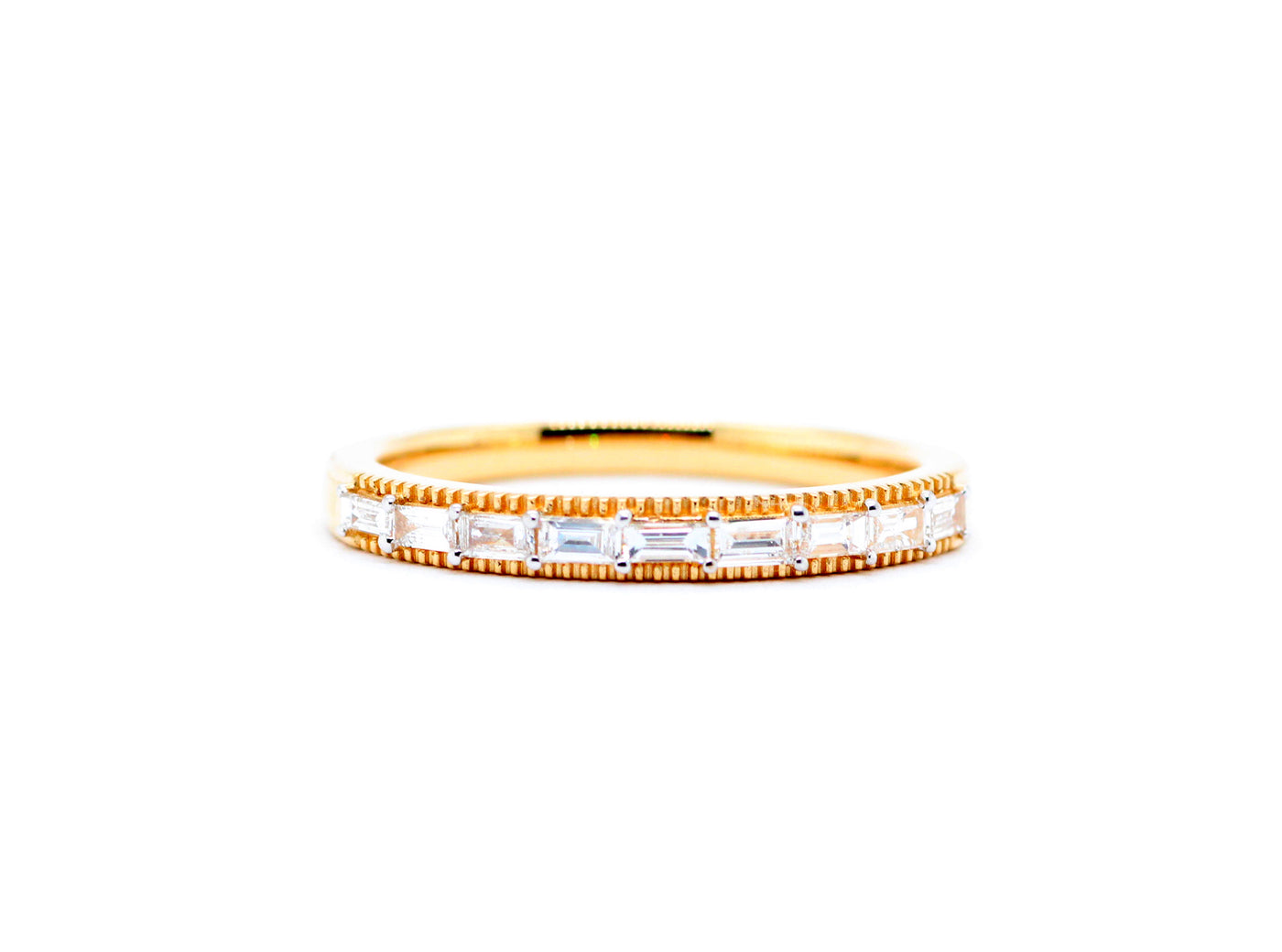 14KY .27 CTTW Diamond anniversary band, H-SI3