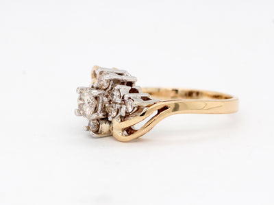 Estate 14KY .40 Cttw Diamond Ring