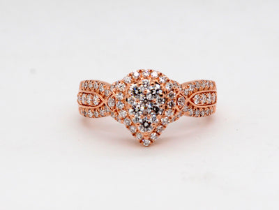 10KR .78 Cttw Lab Grown Diamond Ring