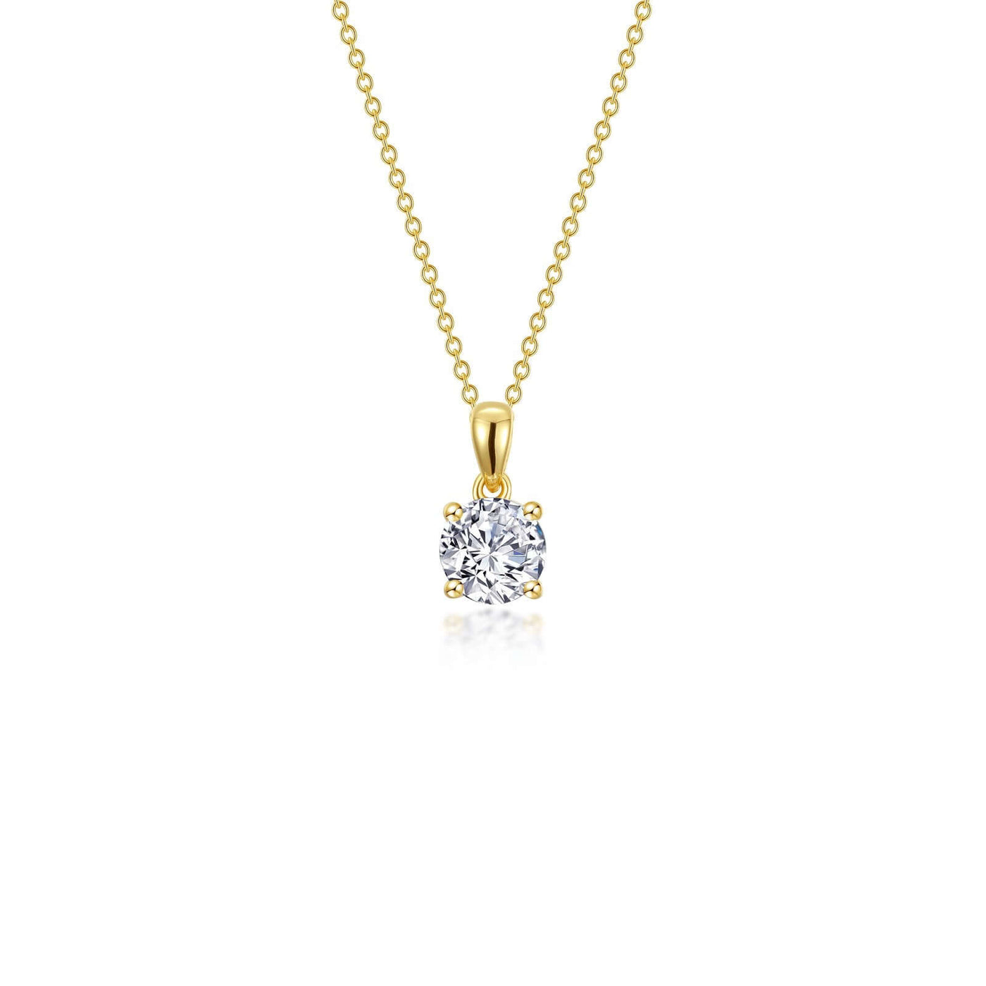 0.50 CTW 4-Prong Solitaire Necklace image