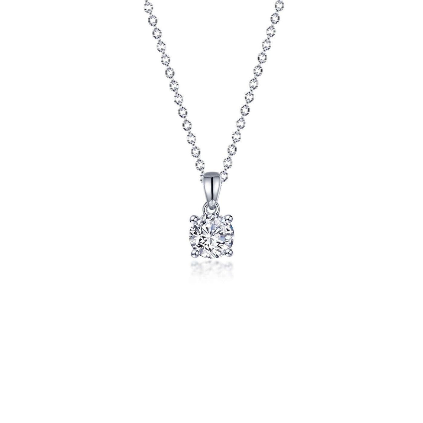 0.50 CTW 4-Prong Solitaire Necklace image