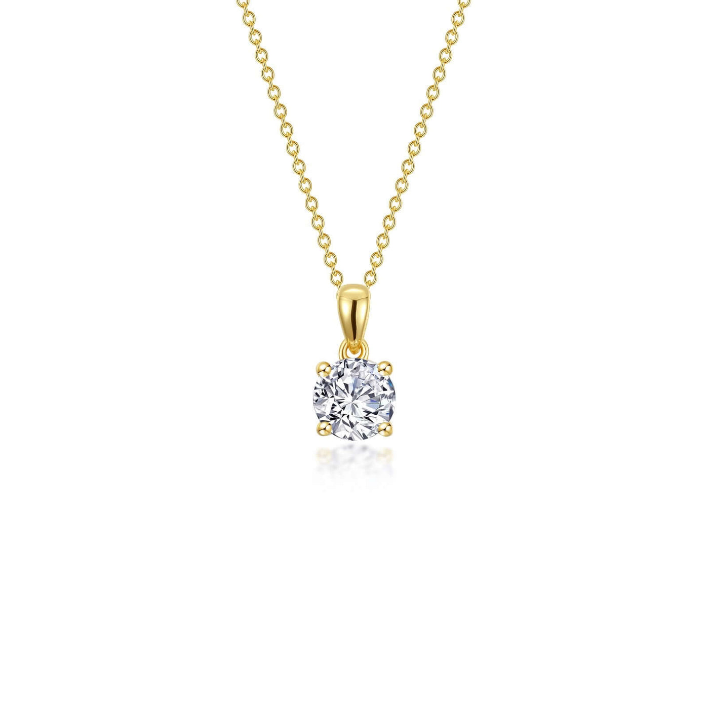0.65 CTW 4-Prong Solitaire Necklace image