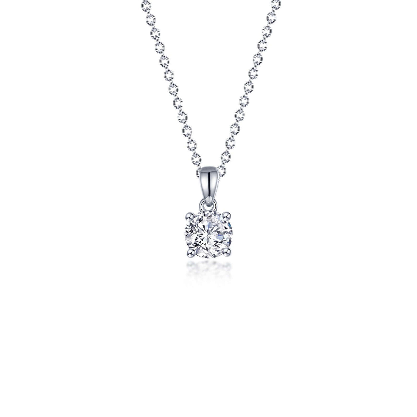 0.65 CTW 4-Prong Solitaire Necklace image